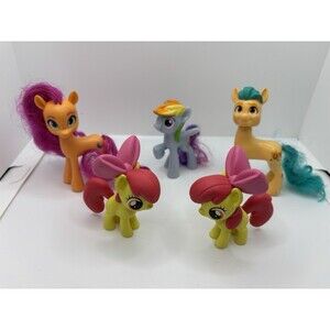 My Little Pony Lot Of 5 Figures Hasbro